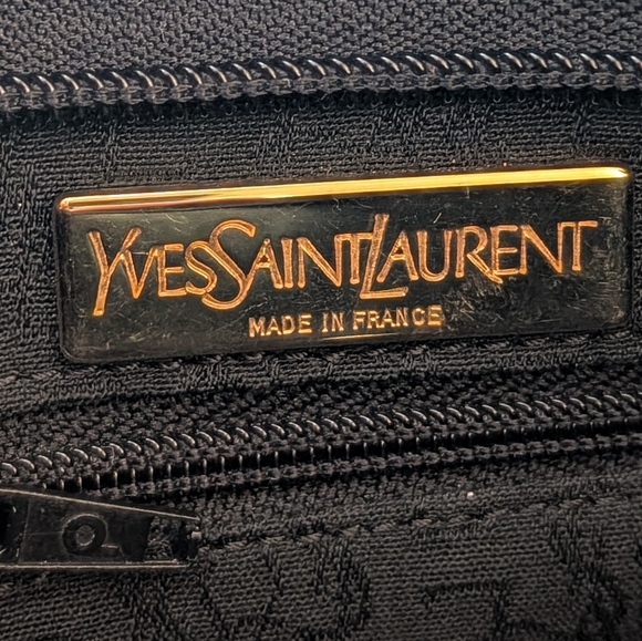 Yves Saint Laurent YSL Woven Flap Clutch Bag - Picture 10 of 12